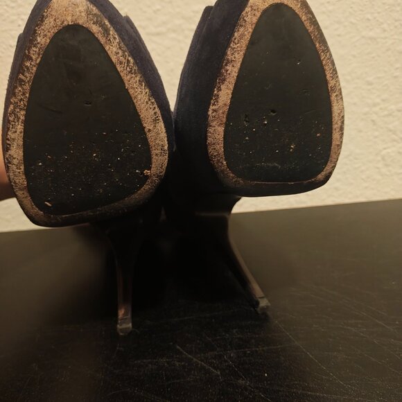 Miu Miu Suede Cage Shoes - Picture 6 of 6